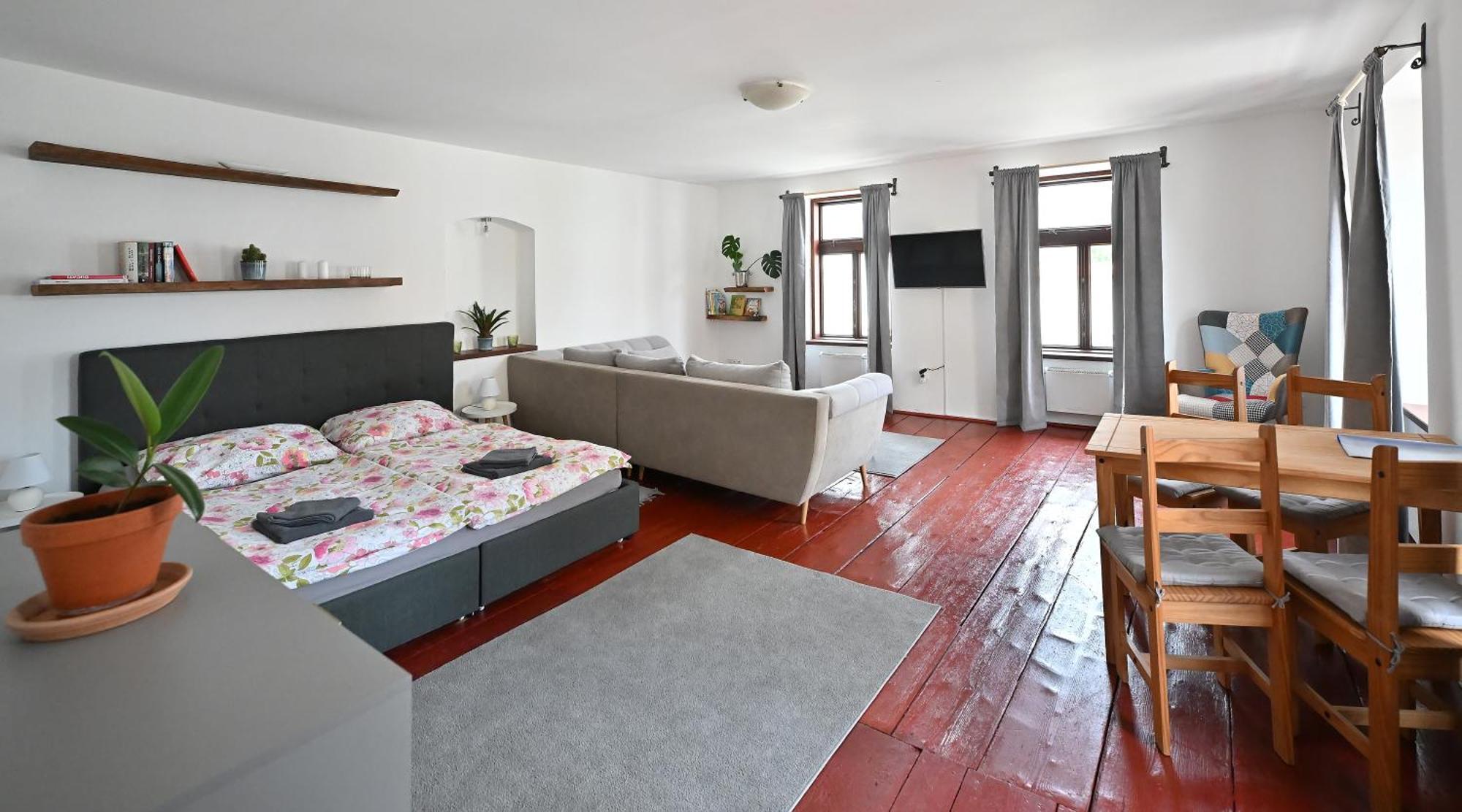 Apartman U Spinaru Třešť Bagian luar foto